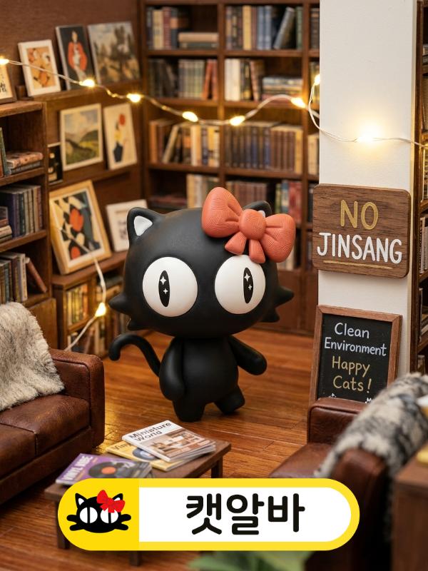 진상 없는 깔끔한 분위기에 신나서 춤추는 선택된 캐릭터